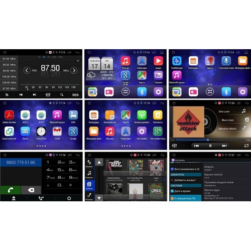 Штатная магнитола Ksize DVA-CHCVUN для Chevrolet Aveo, Captiva, Epica Android 4.4.4