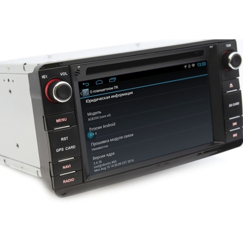Штатная магнитола Ksize DVA-ZN7046L для Mitsubishi ASX 2013+, Lancer 2013+, Outlander III 2013-2020, Pajero Sport 2014+, L200 2015+, Pajero 4 2014+ на Android 4.2.2