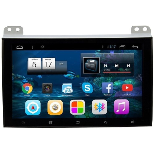 Штатная магнитола Ksize DVA-PH2691 для Toyota Land Cruiser Prado 120 2002-2009 на Android 6.0.1