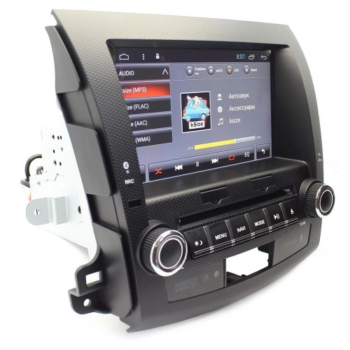 Штатная магнитола Ksize DVA-PH6958 для Mitsubishi Outlander 2006-2012 на Android 6.0.1