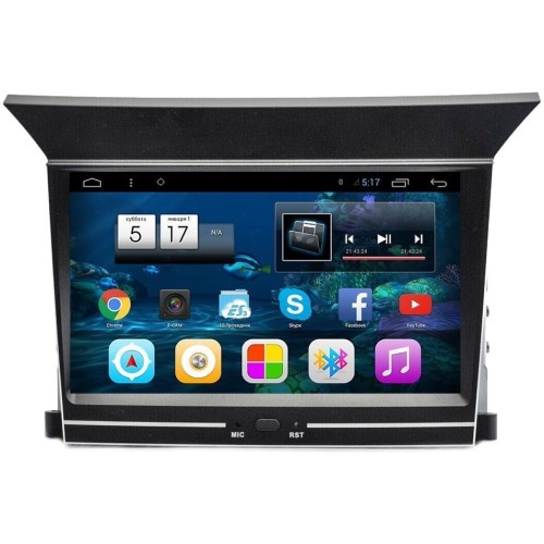 Штатная магнитола Ksize DVA-PH3706 для Honda Pilot 2009-2012 на Android 6.0.1