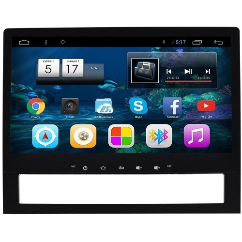 Штатная магнитола Ksize DVA-PH2727 для Toyota Land Cruiser 2016+ на Android 6.0.1