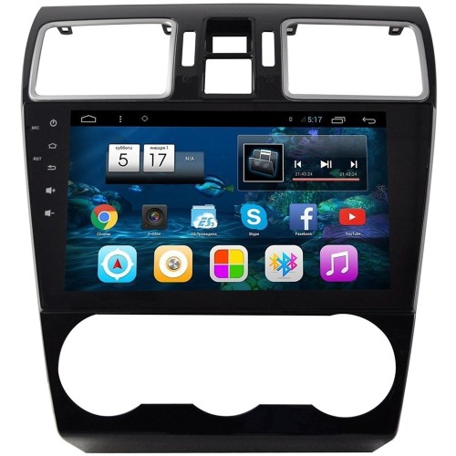 Штатная магнитола Ksize DVA-PH1990 для Subaru Forester 2016+, XV 2015+ на Android 6.0.1