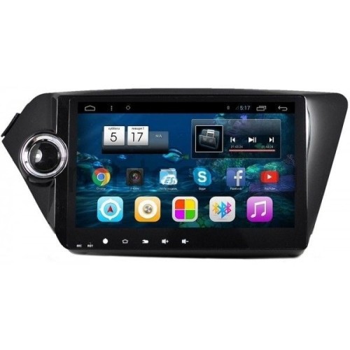 Штатная магнитола Ksize DVA-PH3989 для Kia Rio, K2 2011 - 2015 на Android 6.0.1