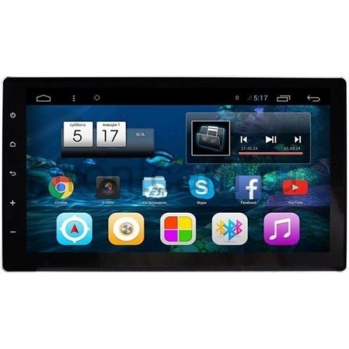 Штатная магнитола Ksize DVA-PH2715 для Toyota Hilux 2015+ на Android 6.0.1
