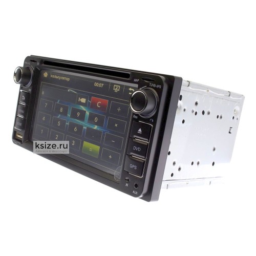 Штатная магнитола Ksize DV-J6229GPS для Toyota Universal на WinCE 6.0