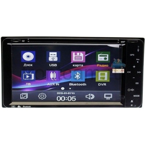 Штатная магнитола Ksize DV-J6916DVD для Toyota Universal на WinCE 6.0
