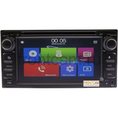 Штатная магнитола Ksize DV-J6229DVD для Toyota Universal на WinCE 6.0