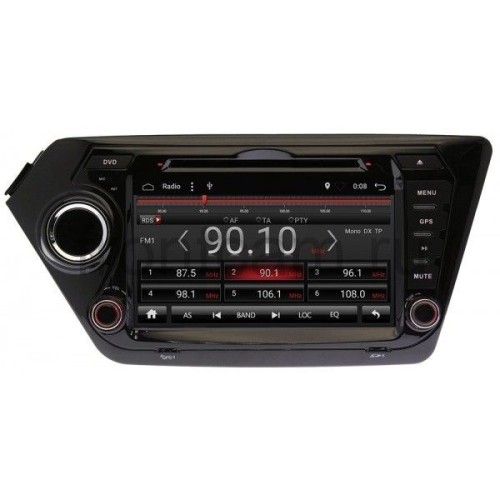 Штатная магнитола Ksize DVA-VS8A200MD для Kia Rio, K2 2011-2017 на Android 6.0.1