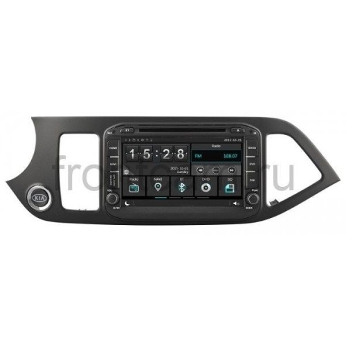 Штатная магнитола Ksize W2-E8526K для Kia Picanto 2011-2016