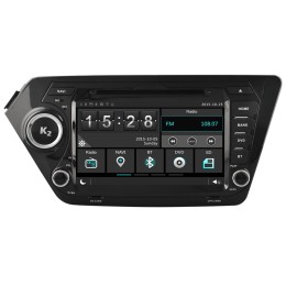 Штатная магнитола Ksize W2-E8582K для Kia Rio, K2 2011-2015