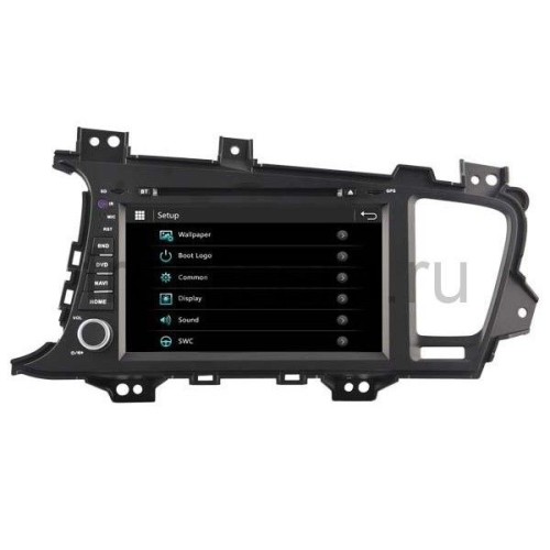 Штатная магнитола Ksize W2-E8525K для Kia Optima, K5 2010-2013