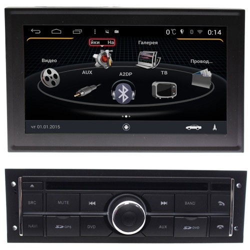 Автомагнитола Ksize W2-M094 (s160) для Mitsubishi L200, Pajero Sport 2010+ Android 4.4.4