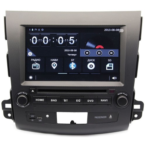 Штатная магнитола Ksize W2-E8848ZC для Mitsubishi Outlander 2007-2012