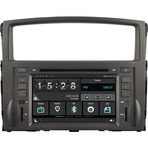Штатная магнитола Ksize W2-E8846ZC для Mitsubishi Pajero IV 2006-2019