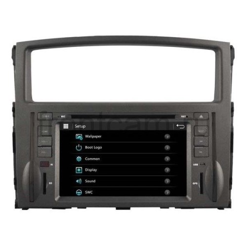 Штатная магнитола Ksize W2-E8846ZC для Mitsubishi Pajero IV 2006-2019