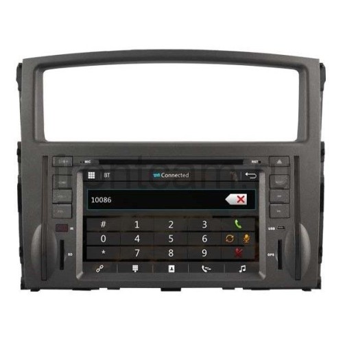Штатная магнитола Ksize W2-E8846ZC для Mitsubishi Pajero IV 2006-2019