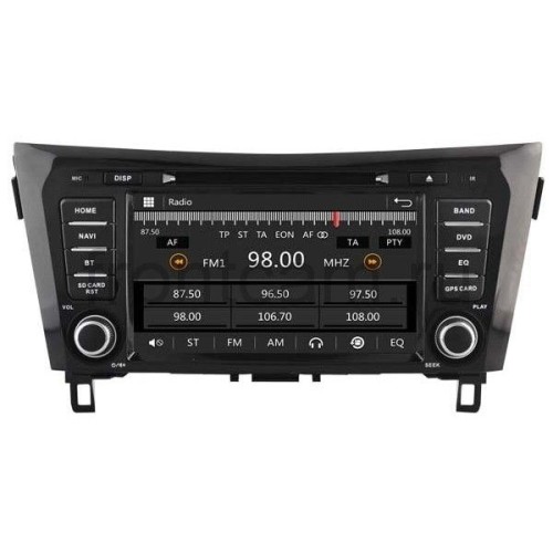 Штатная магнитола Ksize W2-E8908N для Nissan Qashqai, X-Trail 2014+