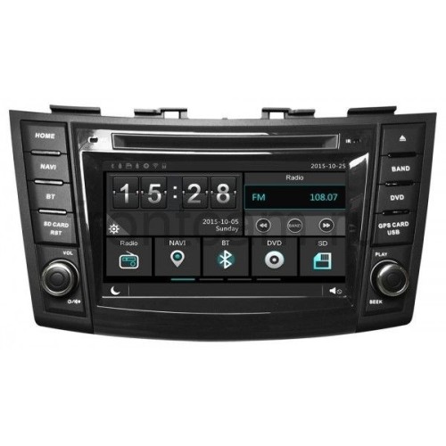 Штатная магнитола Ksize W2-E8653X для Suzuki Swift 2011+