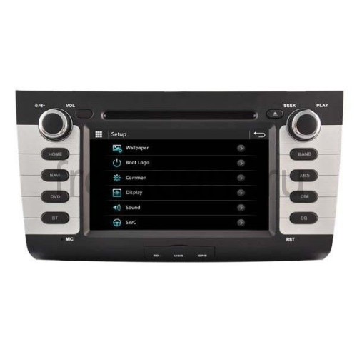 Штатная магнитола Ksize W2-E8658X для Suzuki Swift 2004-2010