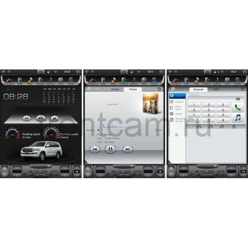 Штатная магнитола Ksize DVA-HZCTY002 для Toyota Land Cruiser 200 2015+ Android 4.4.4