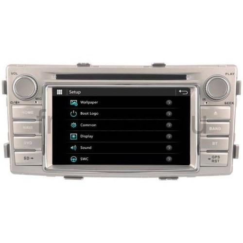 Штатная магнитола Ksize W2-E8138T для Toyota Hilux 2012+