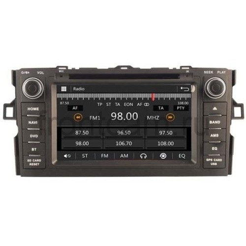 Штатная магнитола Ksize W2-E8135T для Toyota Auris 2007-2012