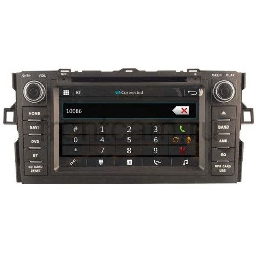 Штатная магнитола Ksize W2-E8135T для Toyota Auris 2007-2012