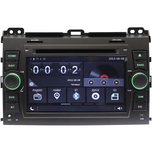 Штатная магнитола Ksize W2-E8129T для Lexus GX 2002-2009