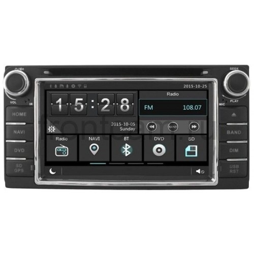 Штатная магнитола Ksize W2-E8158T для Toyota, Daihatsu универсальная (200x100 мм)