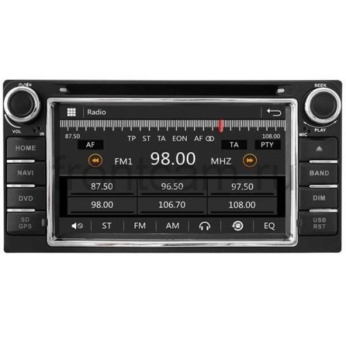 Штатная магнитола Ksize W2-E8158T для Toyota, Daihatsu универсальная (200x100 мм)