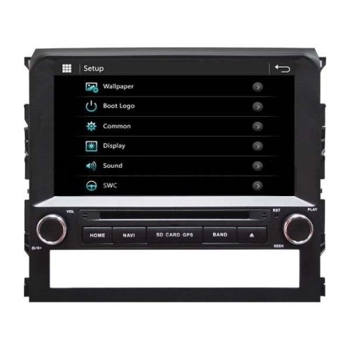 Штатная магнитола Ksize W2-E8148T для Toyota LC 200 2015-2021 (для авто без монитора)