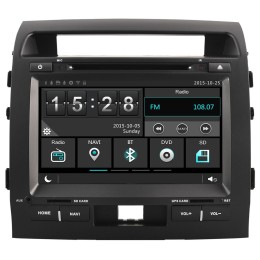 Штатная магнитола Ksize W2-E8133T для Toyota Land Cruiser 200 2007-2015