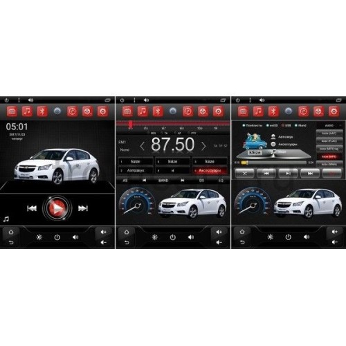 Автомагнитола Ksize DVA-KR10401MC для Chevrolet Cruze I 2009-2012 Android 6
