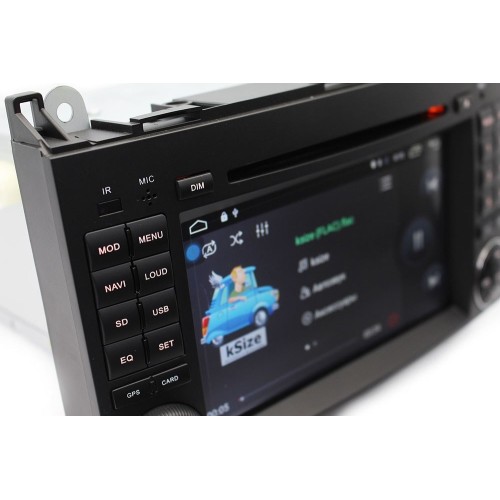 Штатная магнитола Ksize DVA-ZN7043 Volkswagen Crafter 2006-2016 Android 6.0.1