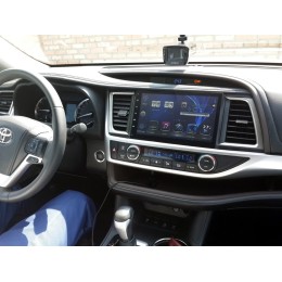 Штатная магнитола Wide Media WM-1042HDb для Toyota Highlander 2014 + на Android 4.4.4
