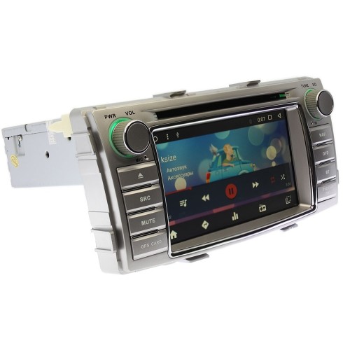 Штатная магнитола Wide Media WM-KR6216MB для Toyota Hilux VII 2011-2017 Android 6.0.1