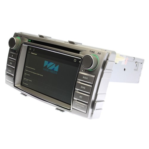 Штатная магнитола Wide Media WM-KR6216MB для Toyota Hilux VII 2011-2017 Android 6.0.1