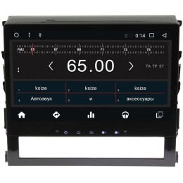Штатная магнитола Wide Media WM-KR1050MB для Toyota Land Cruiser 200 2015-2021 Android 6.0.1