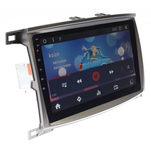 Штатная магнитола Wide Media WM-CF3065NC для Toyota Land Cruiser 100 2003-2008 Android 7