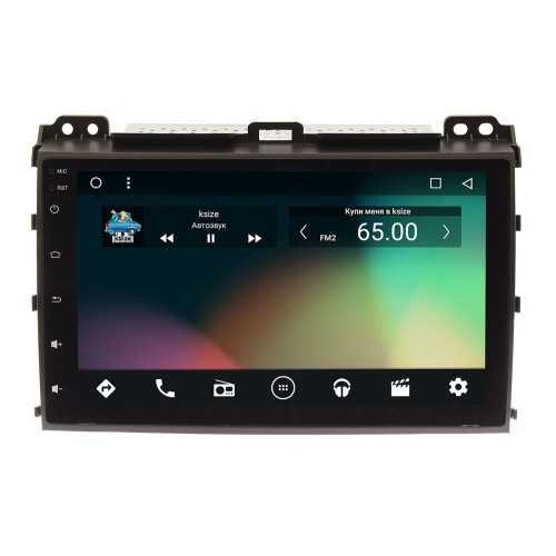 Штатная магнитола Wide Media WM-CF3017NC для Toyota Land Cruiser Prado 120 2002-2009 Android 7