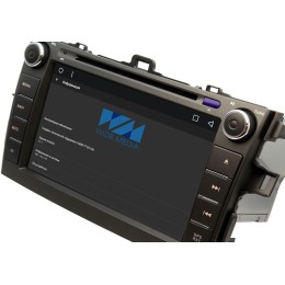 Штатная магнитола Wide Media WM-VS8A105MA для Toyota Corolla X 2006-2013 Android 6.0.1