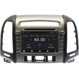Штатная магнитола Wide Media WM-KR7031NC для Hyundai Santa Fe II 2006-2010 (3 кнопки) Android 7.1.2