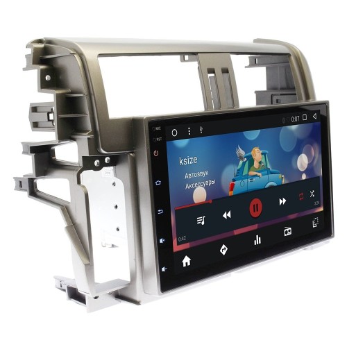 Штатная магнитола Wide Media WM-CF3010NB для Toyota Land Cruiser Prado 150 2009-2013 Android 7