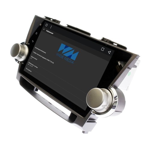 Штатная магнитола Wide Media WM-CF3011NB для Toyota Highlander 2007-2014 Android 7