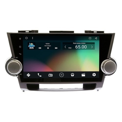 Штатная магнитола Wide Media WM-CF3011NB для Toyota Highlander 2007-2014 Android 7