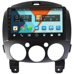Штатная магнитола Wide Media MT9031MF для Mazda 2 II 2007-2014 на Android 6.0.1