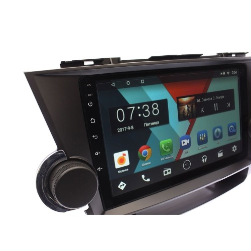 Штатная магнитола Wide Media MT9002MF для Toyota Highlander (U40) 2007-2013 на Android 6.0.1