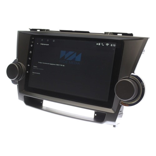 Штатная магнитола Wide Media MT9002MF для Toyota Highlander (U40) 2007-2013 на Android 6.0.1