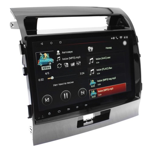 Штатная магнитола Wide Media MT1004MF для Toyota Land Cruiser 200 2007-2015 на Android 6.0.1